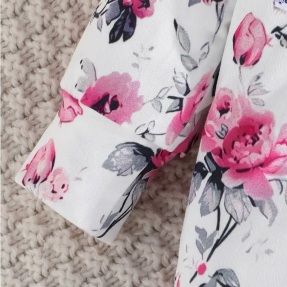 NWOT Baby Spring Bouquet Bodysuit - Picture 4 of 7